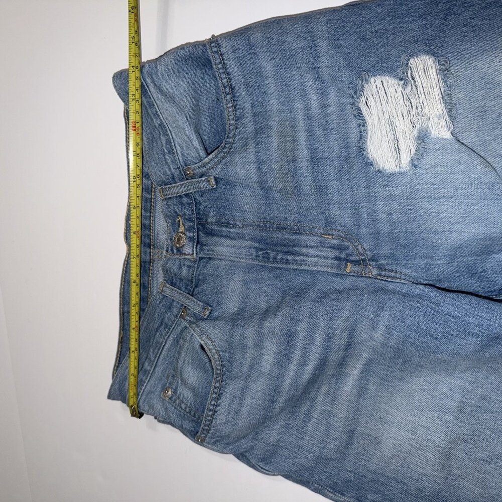 Levis Jeans Women's '94 Baggy Distressed High Waist‎ Wide Leg Ripped Size 27 - Picture 9 of 10